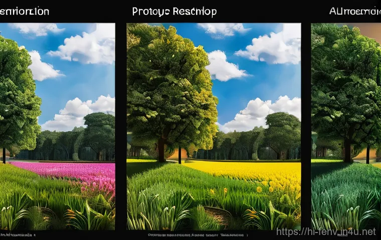 지속 가능한 자원 관리 - Here are three detailed image generation prompts in English, designed to be appropriate for a 15+ ag...